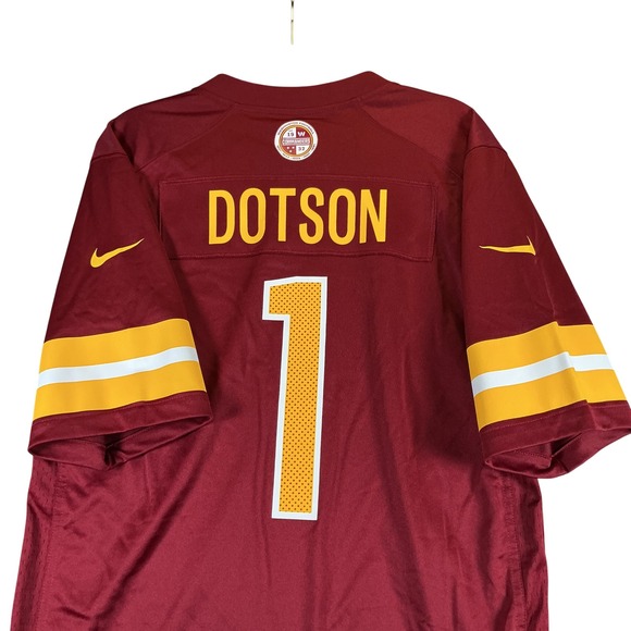 Nike Washington Commanders Jahan Dotson #1 NFL On Field Jersey Men's M NWT - Picture 3 of 14
